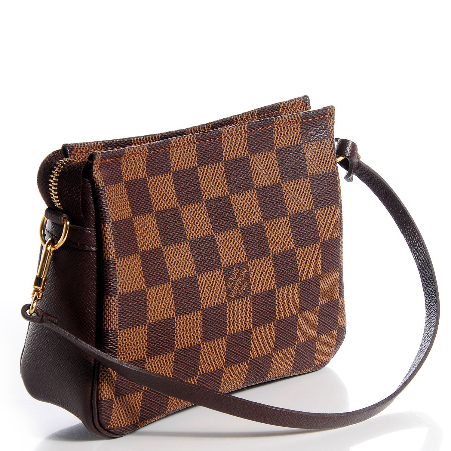 Louis Vuitton Damier Ebene Trousse Make Up Bag Pochette 3 of 7
