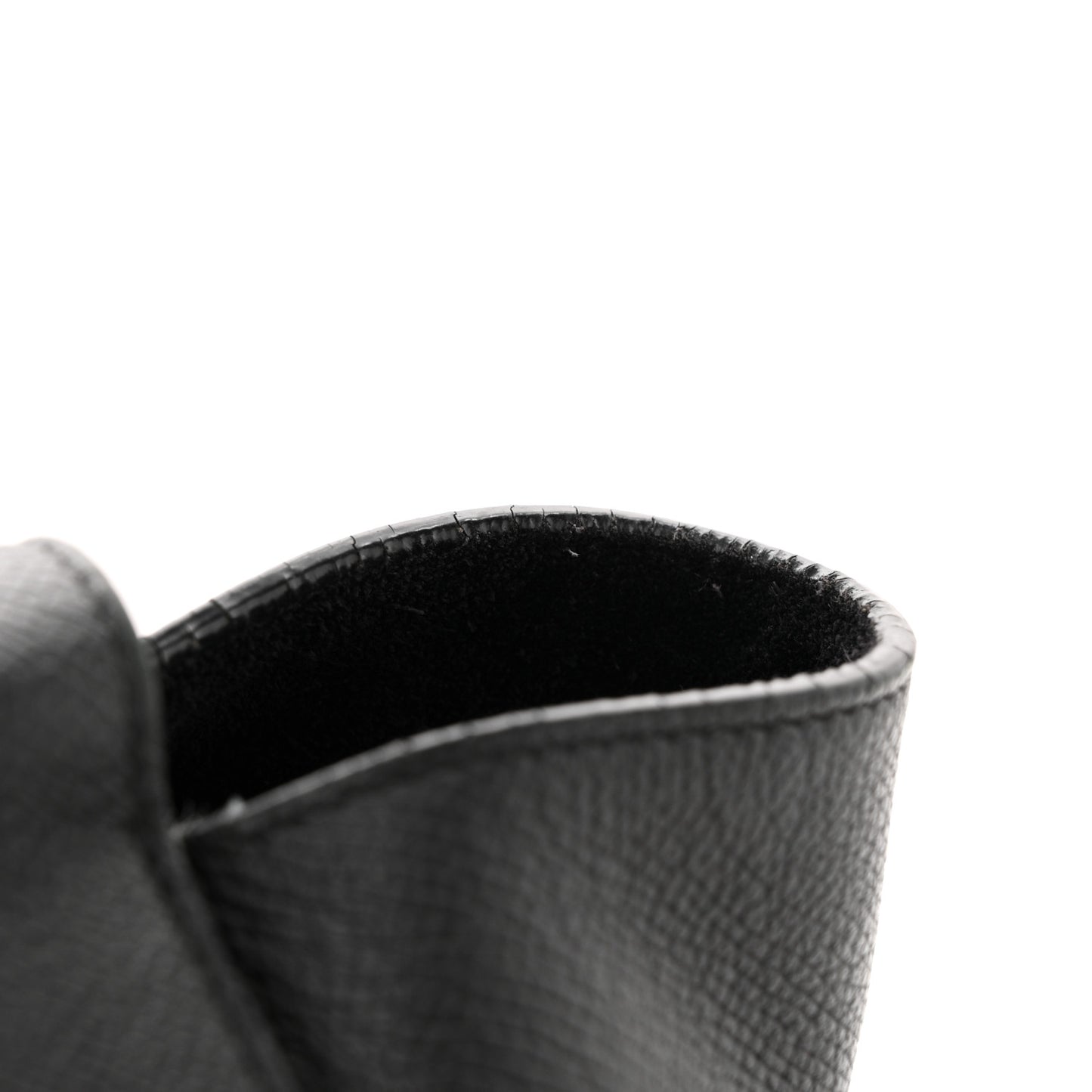 Grained Calfskin Mini Belt Bag Black
