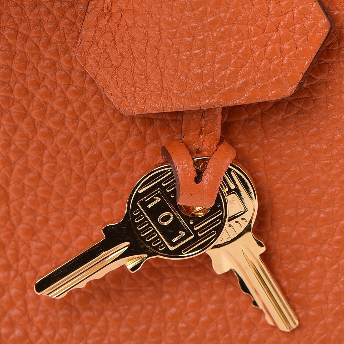 Togo Birkin 30 Orange