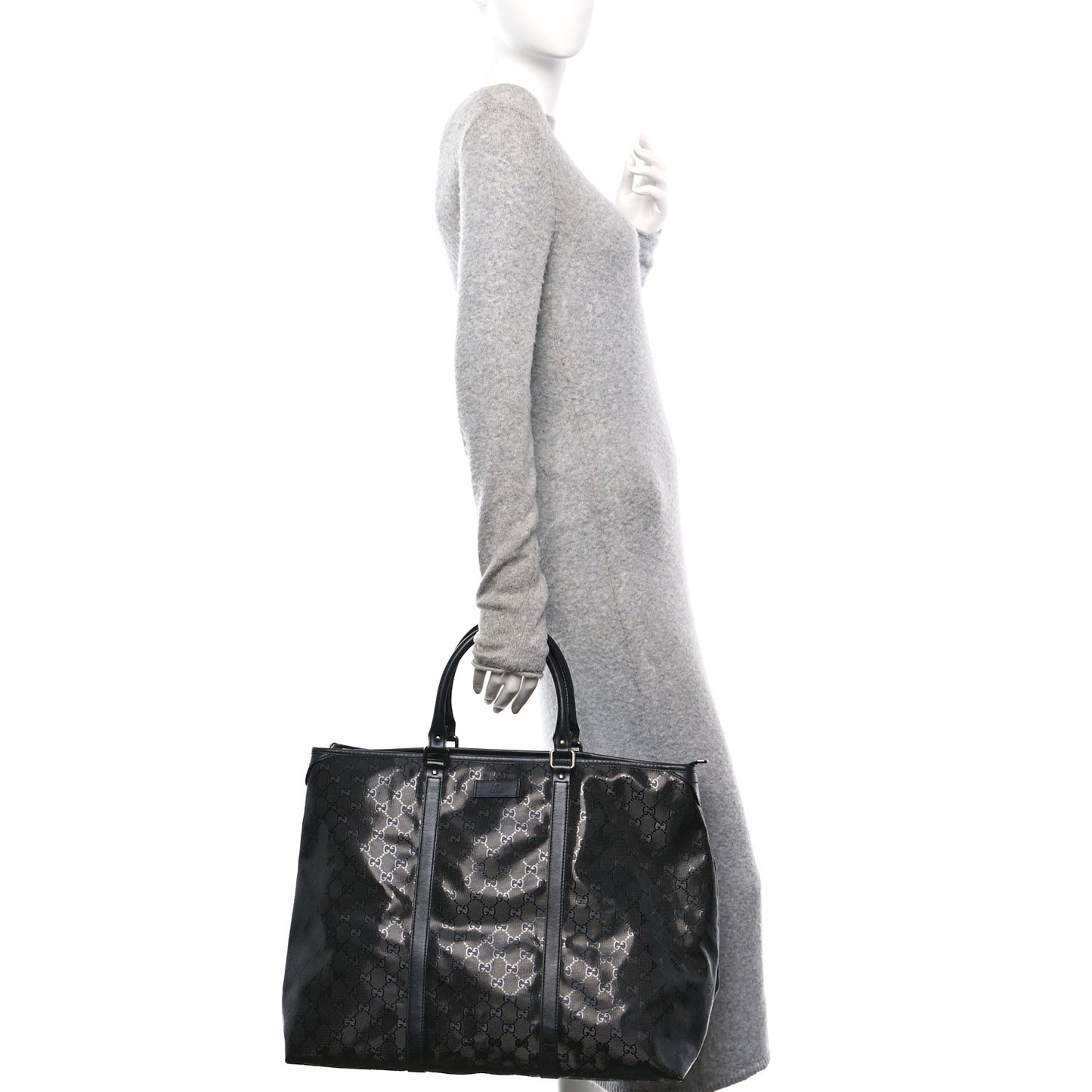 Imprime Monogram Medium Joy Tote Bag Black