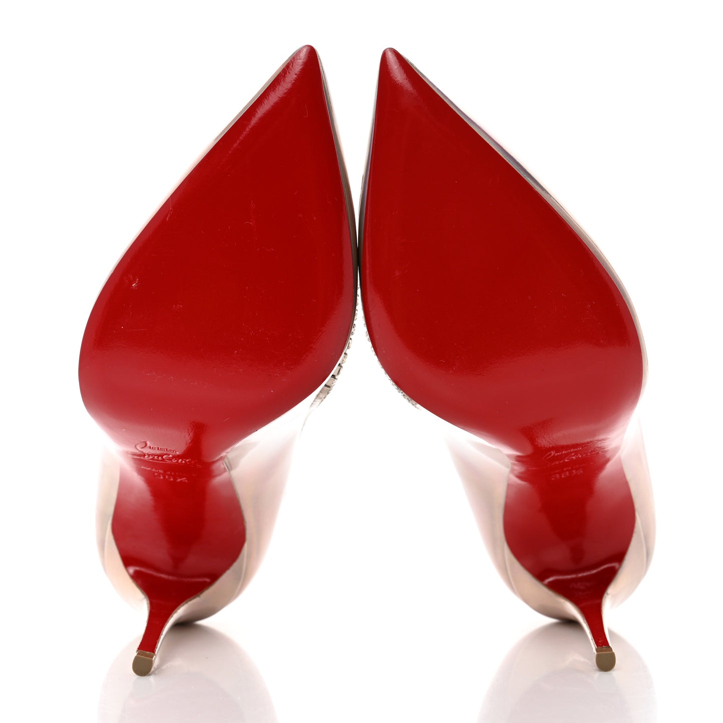 Patent Psychic Chick Queen 100 Pumps 36.5 Iridescent