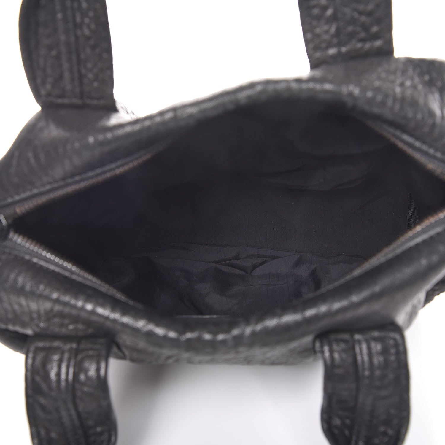 Alexander Wang Pebbled Lambskin Rocco Black Matte Black Hardware 5 of 11