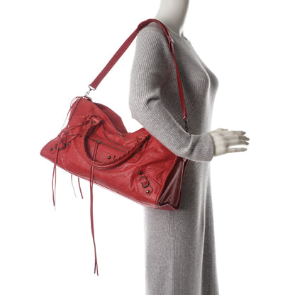Balenciaga Agneau Classic Hardware Part Time Rouge Coquelicot 2 of 7