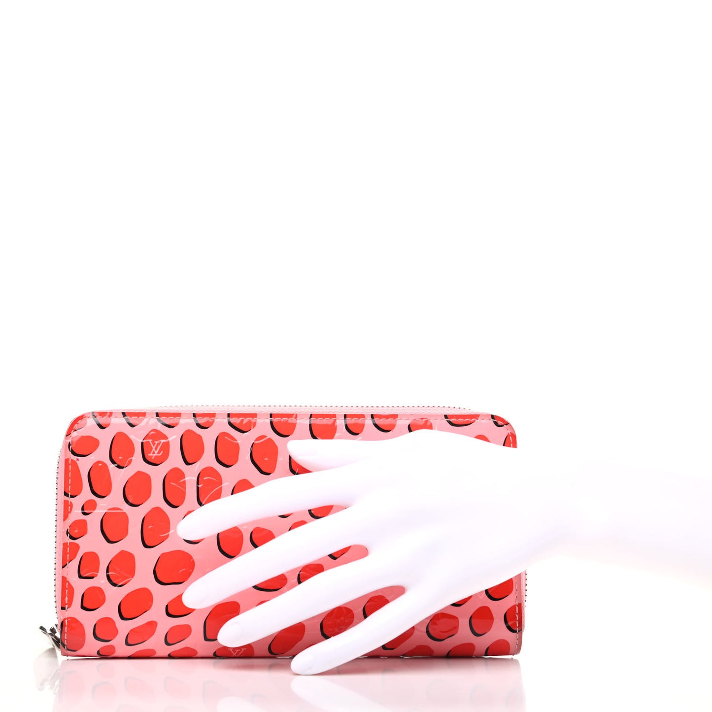 Vernis Jungle Dots Zippy Wallet Sugar Pink Poppy