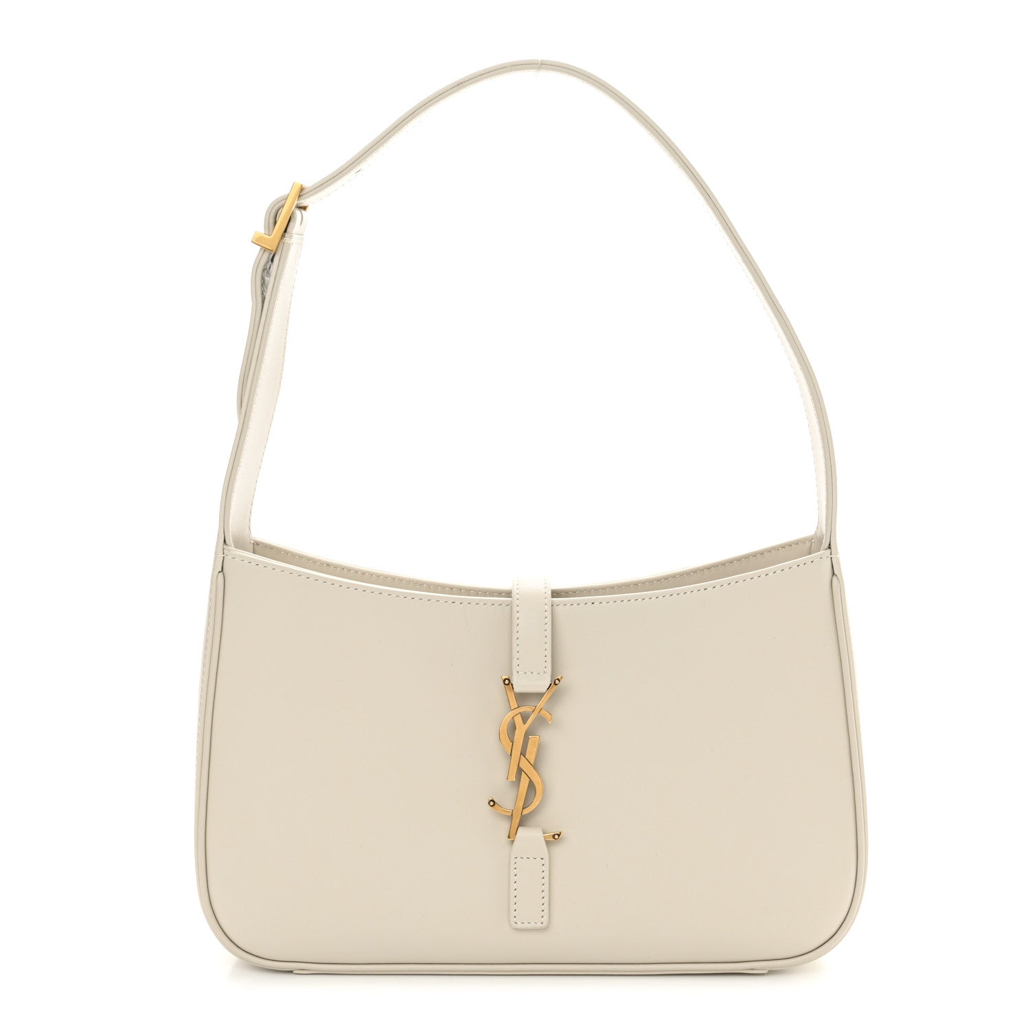 Saint Laurent Smooth Calfskin Le 5 A 7 Hobo Crema Soft 1 of 14