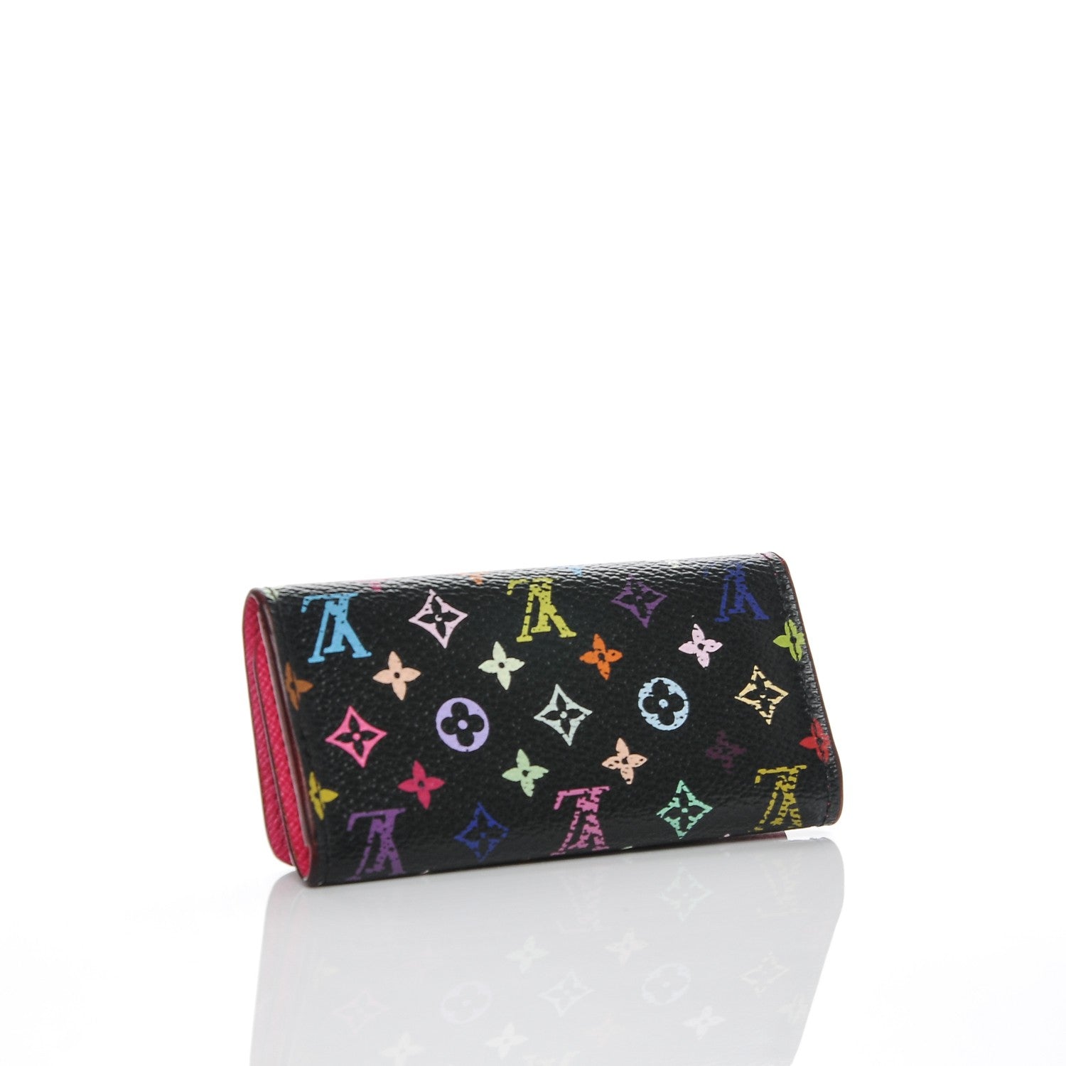 Louis Vuitton Monogram Multicolor Multicles 4 Key Holder Black Grenade 4 of 8