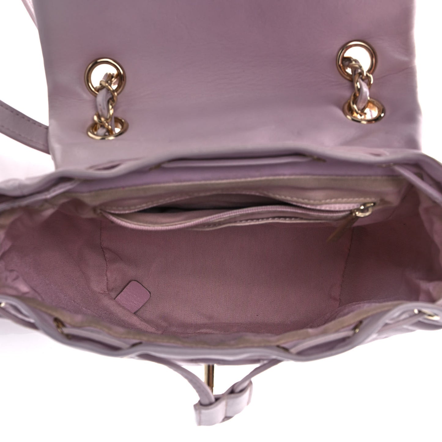 Lambskin Quilted Small Urban Spirit Backpack Light Pink