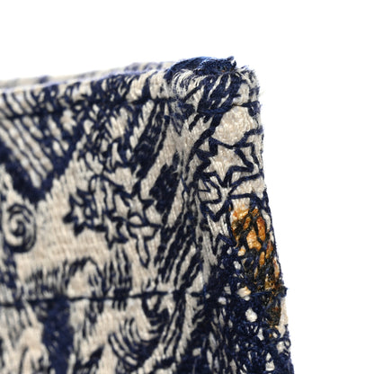 Christian Dior Canvas Embroidered Large Dioriviera Toile De Jouy Book Tote Blue 20 of 27