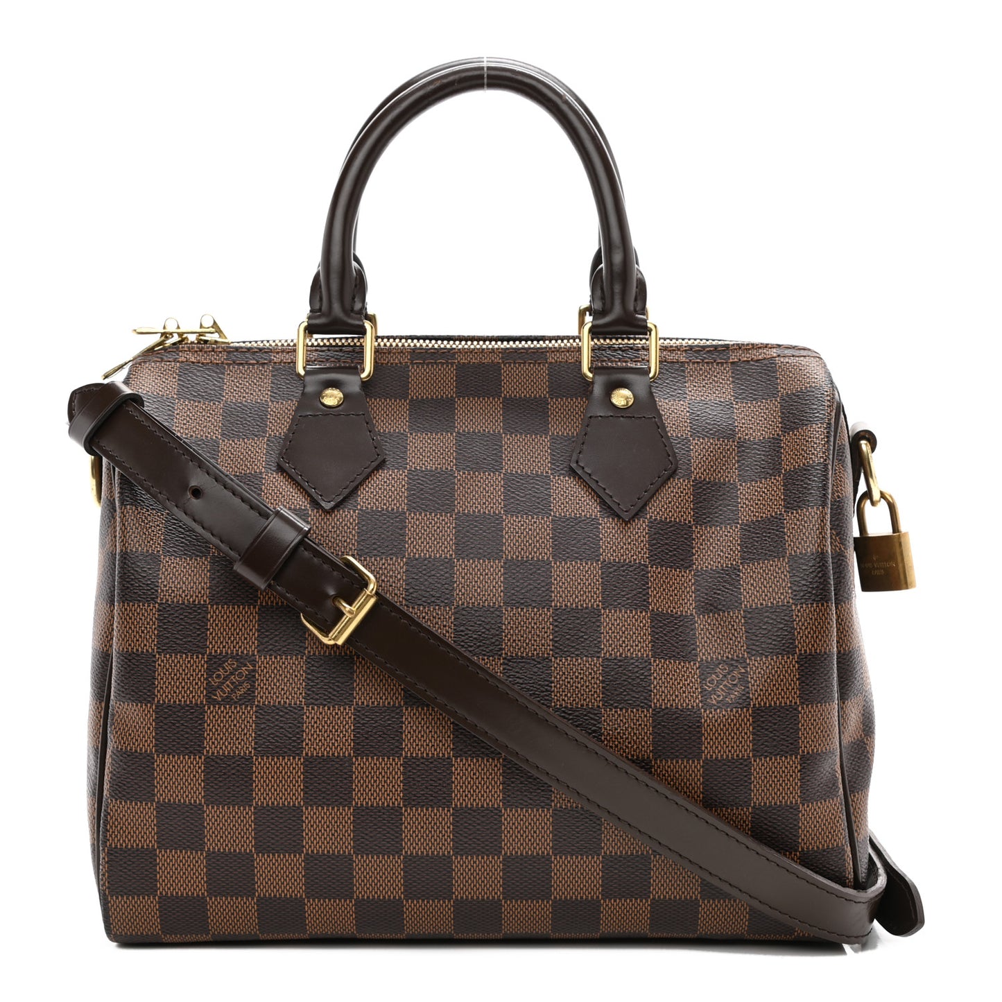 Damier Ebene Speedy Bandouliere 25
