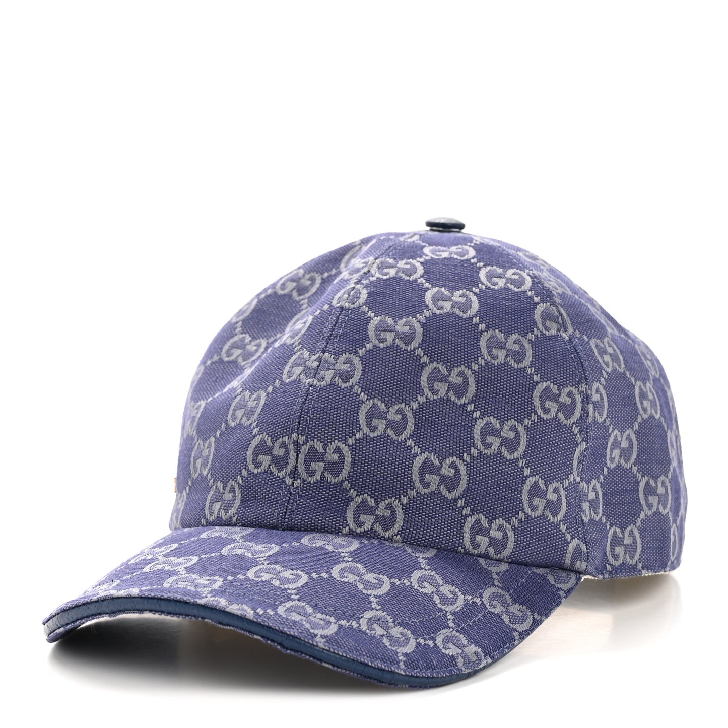 Monogram New GG Baseball Hat L Blue Grey