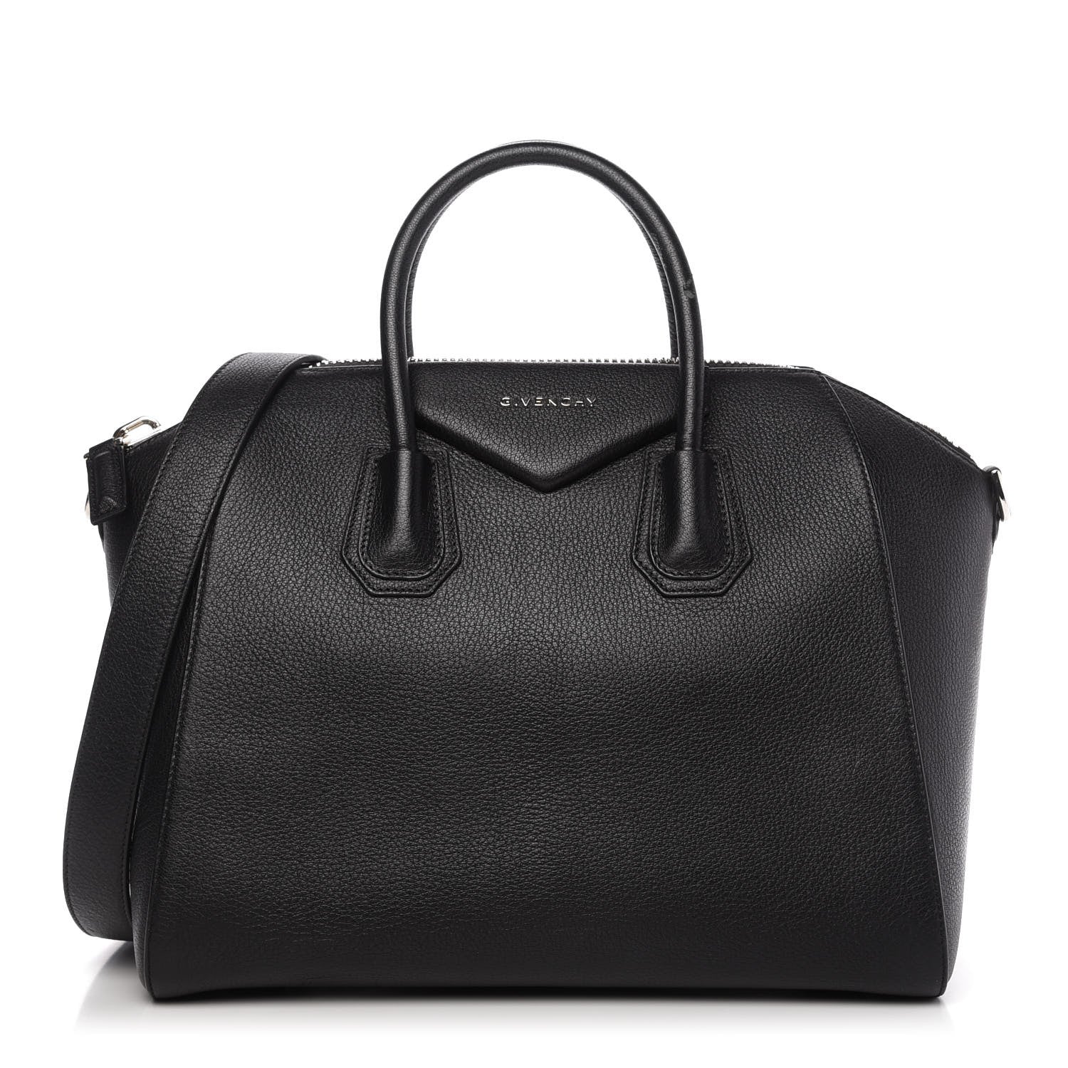 Givenchy Sugar Goatskin Medium Antigona Black 1 of 12