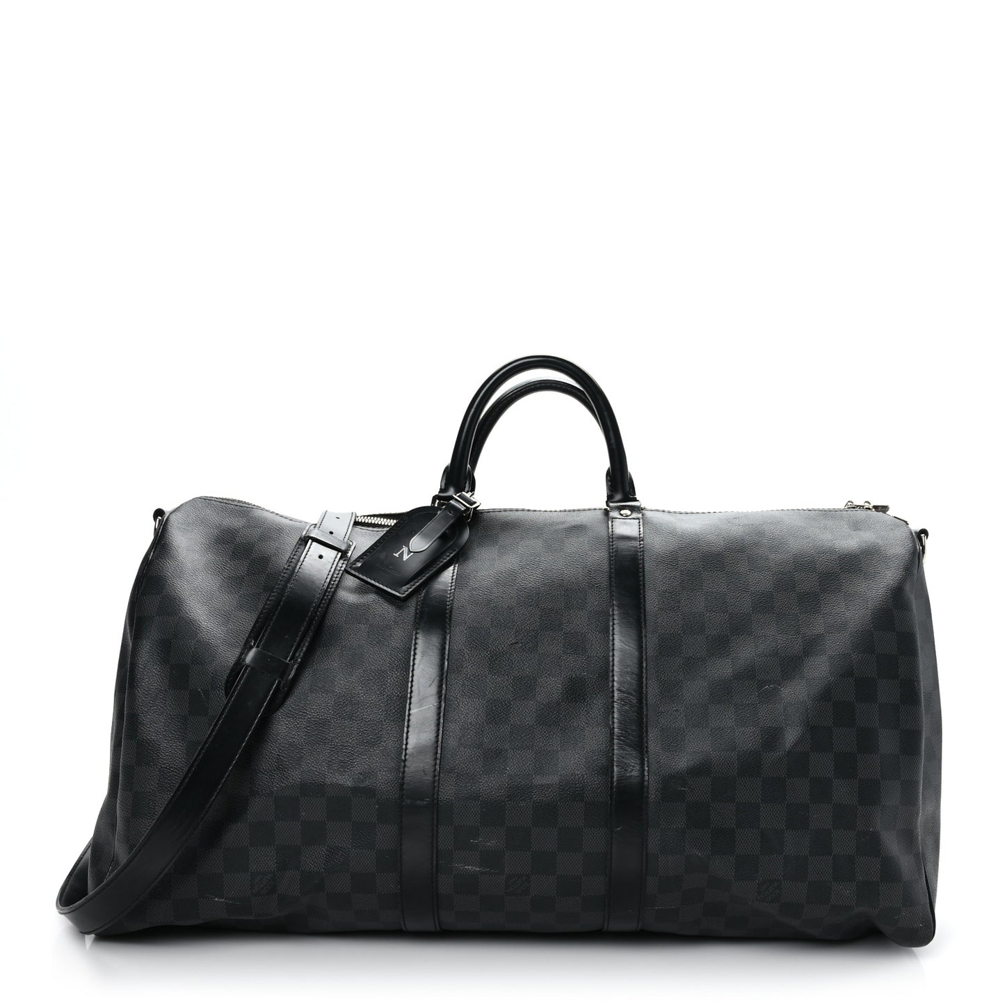 Damier Graphite Keepall Bandouliere 55