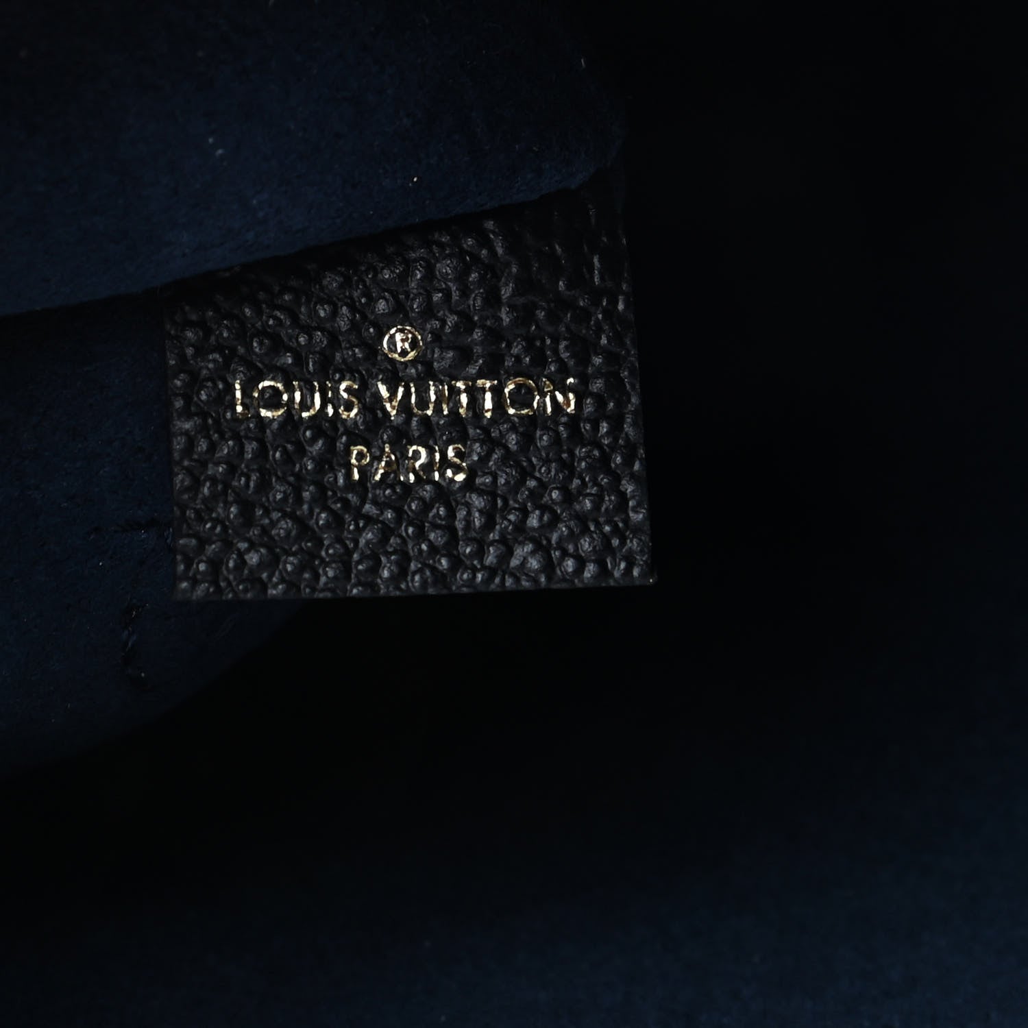 Louis Vuitton Empreinte Monogram Giant Neverfull MM Pochette Black 6 of 7