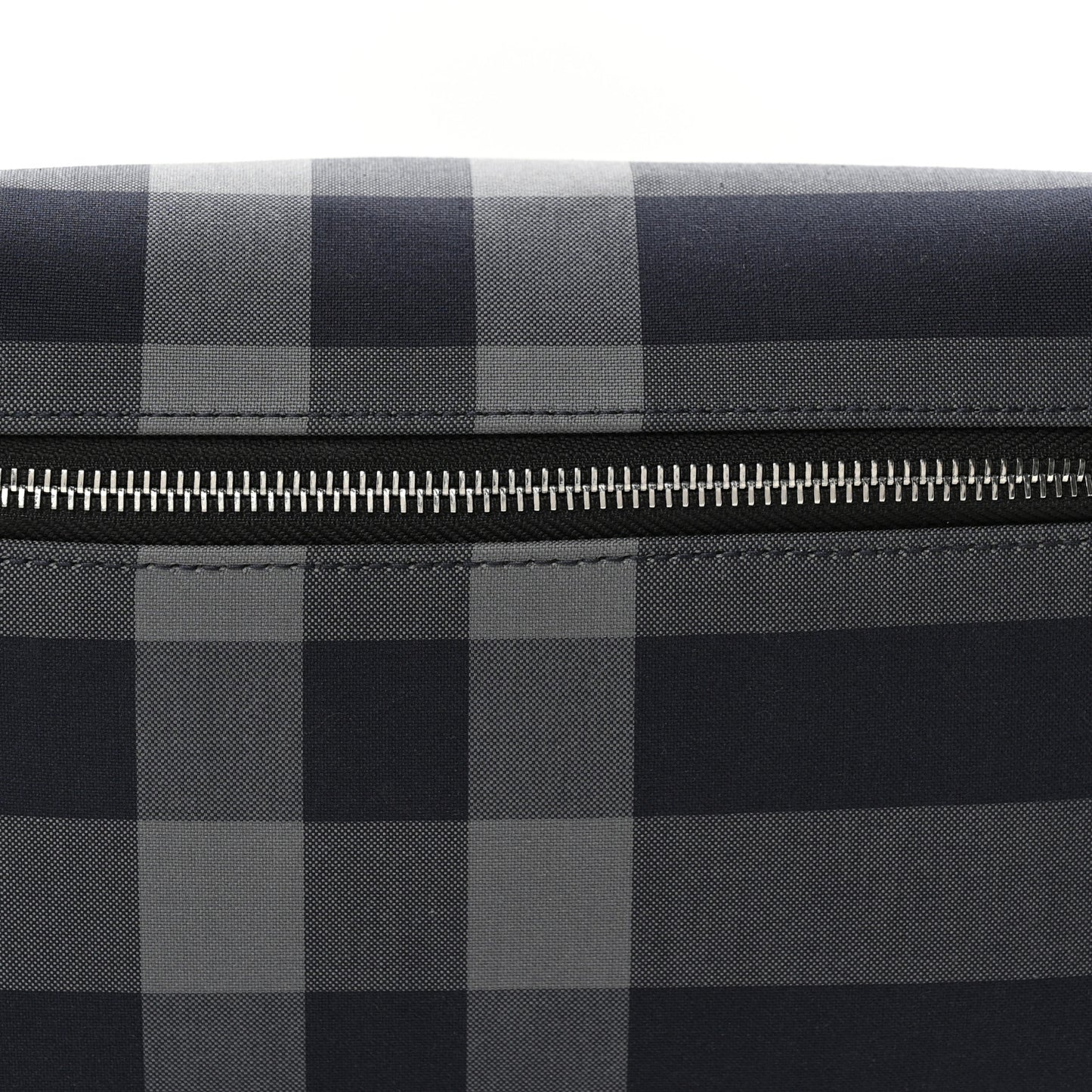 House Check Sonny Bum Bag Navy Grey