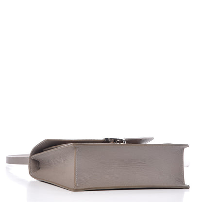 Burberry Grainy Calfskin Vintage Check Small Macken Crossbody Bag Taupe Brown 4 of 10