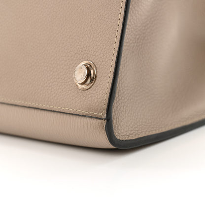 Louis Vuitton Taurillon City Steamer MM Black Beige 10 of 12