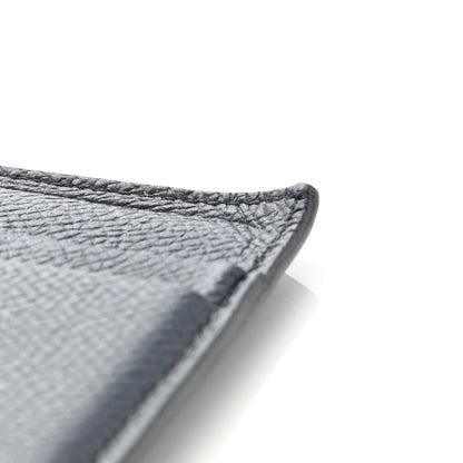 Hermes Epsom MC2 Euclide Card Holder Case Black Bleu Indigo 8 of 15