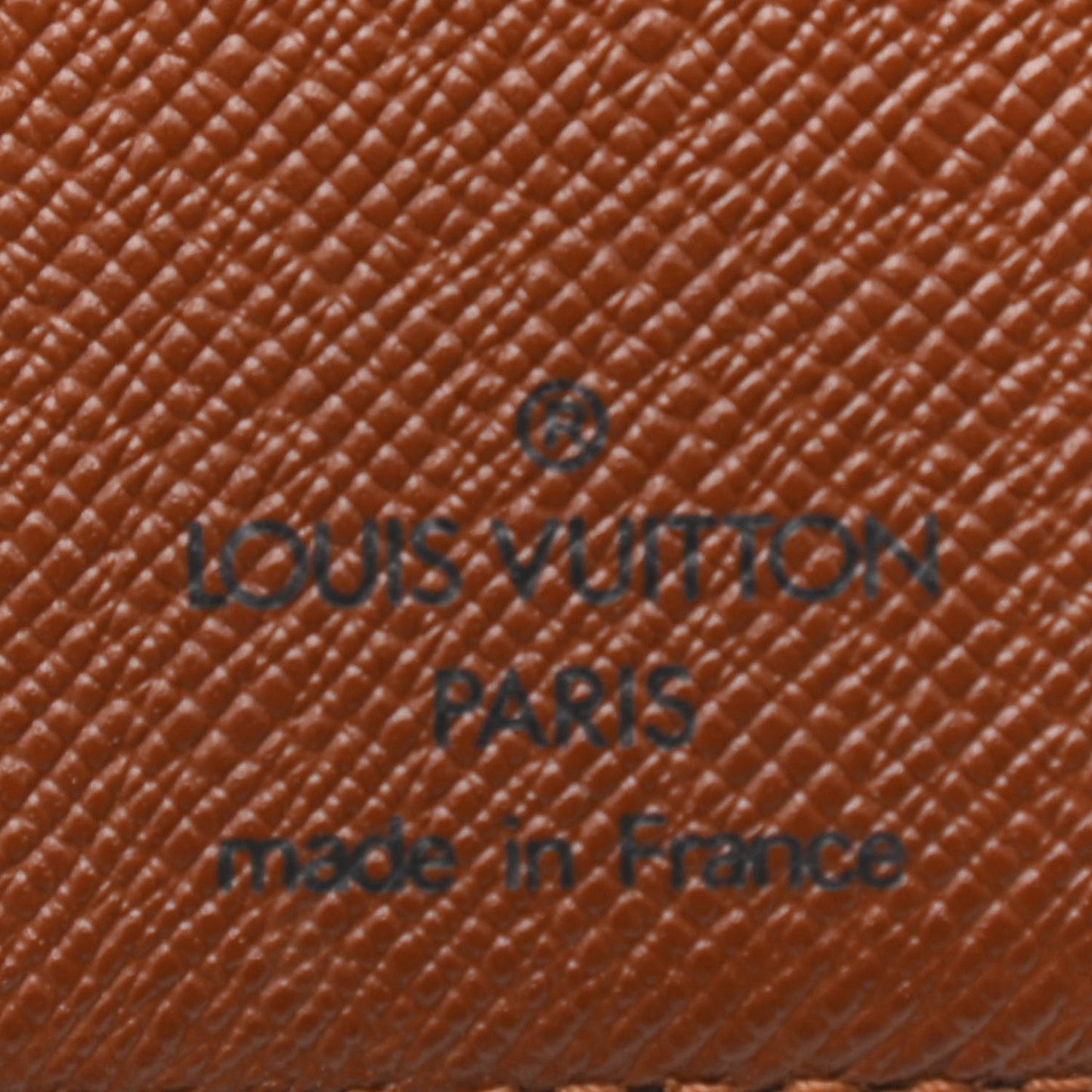 Monogram Checkbook Holder Case Wallet