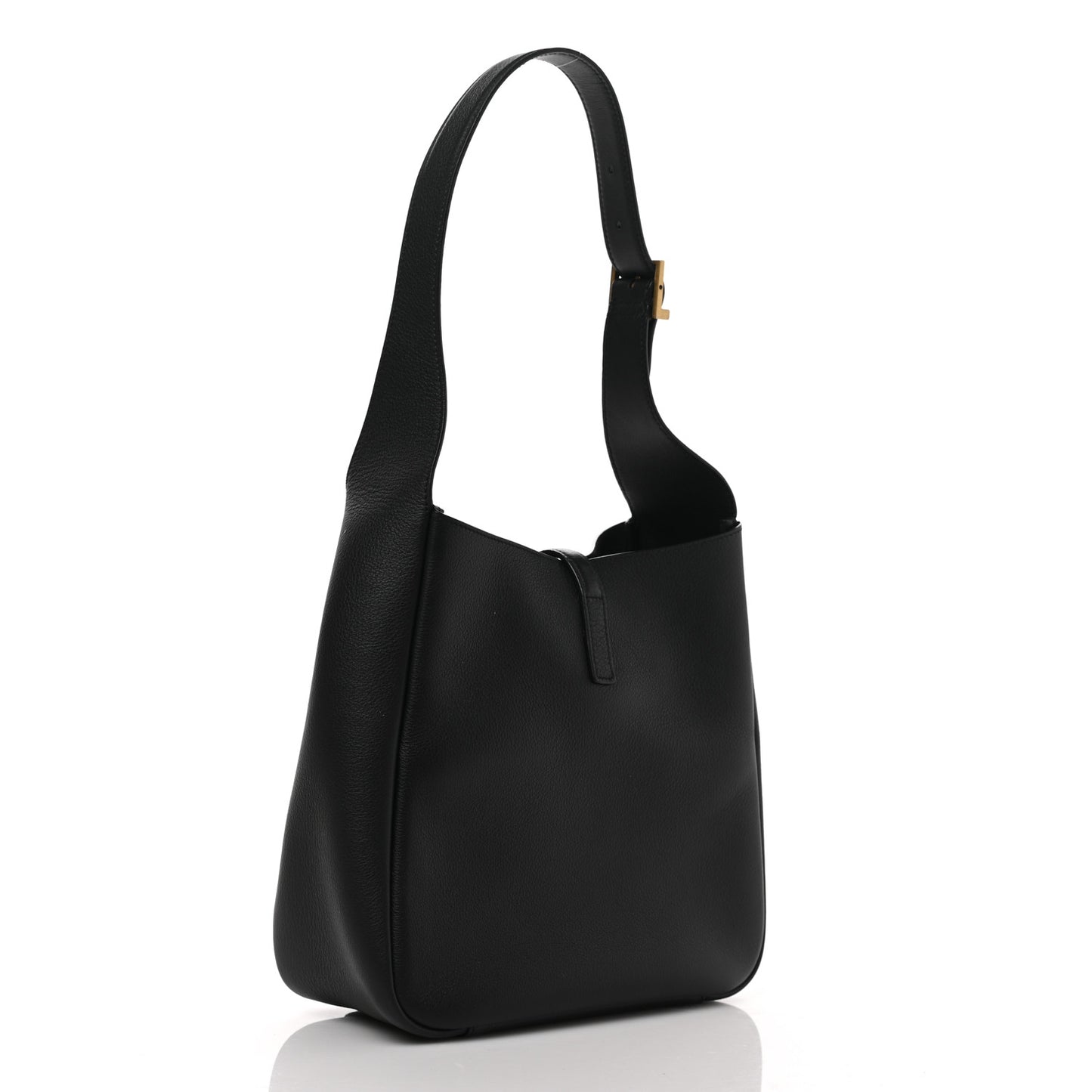 Smooth Calfskin Small Le 5 A 7 Soft Hobo Black