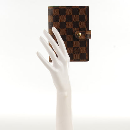 Louis Vuitton Damier Ebene Small Ring Agenda Cover 2 of 7