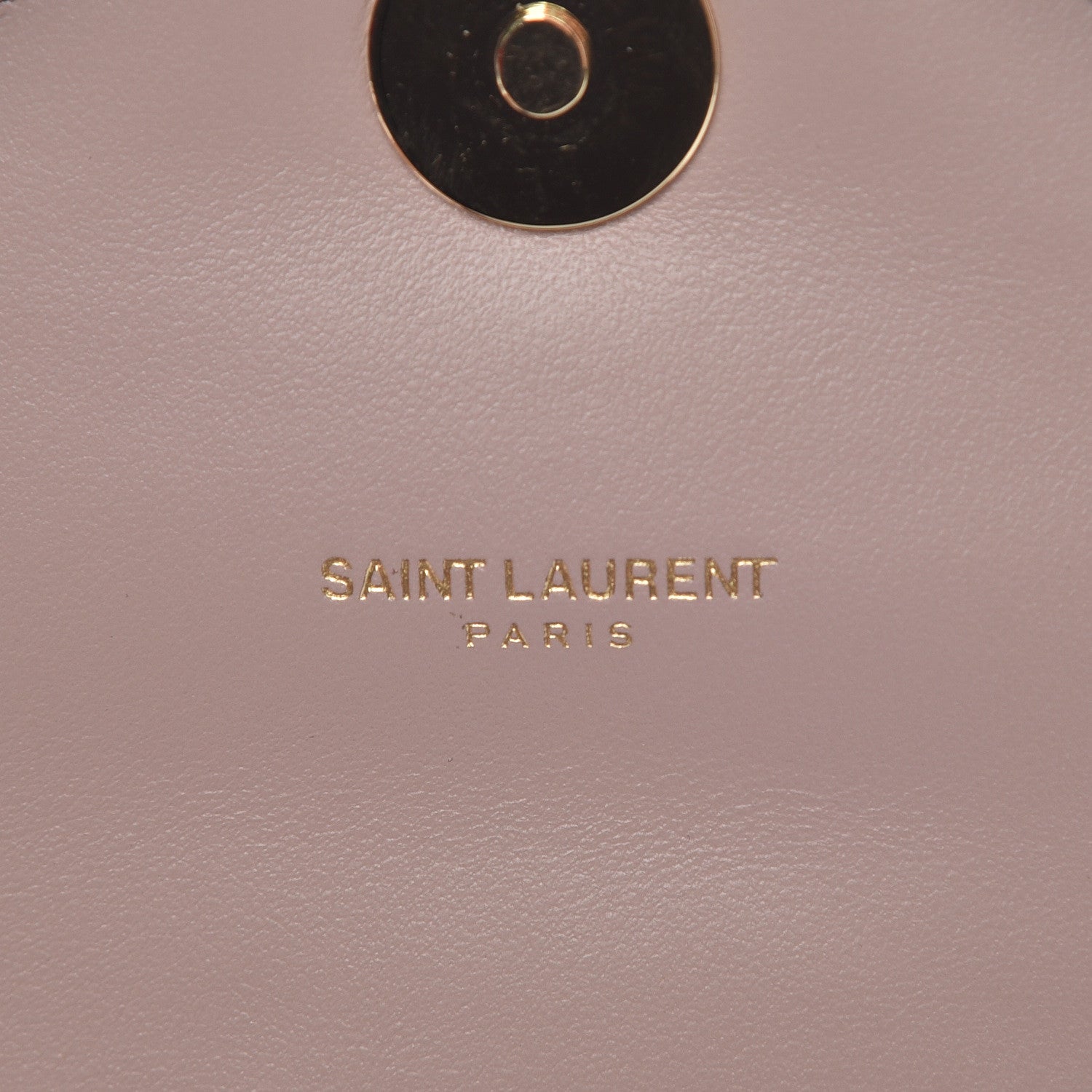 Saint Laurent Calfskin Suede Matelasse Chevron Medium Monogram College Bag Rose Poudre 9 of 13