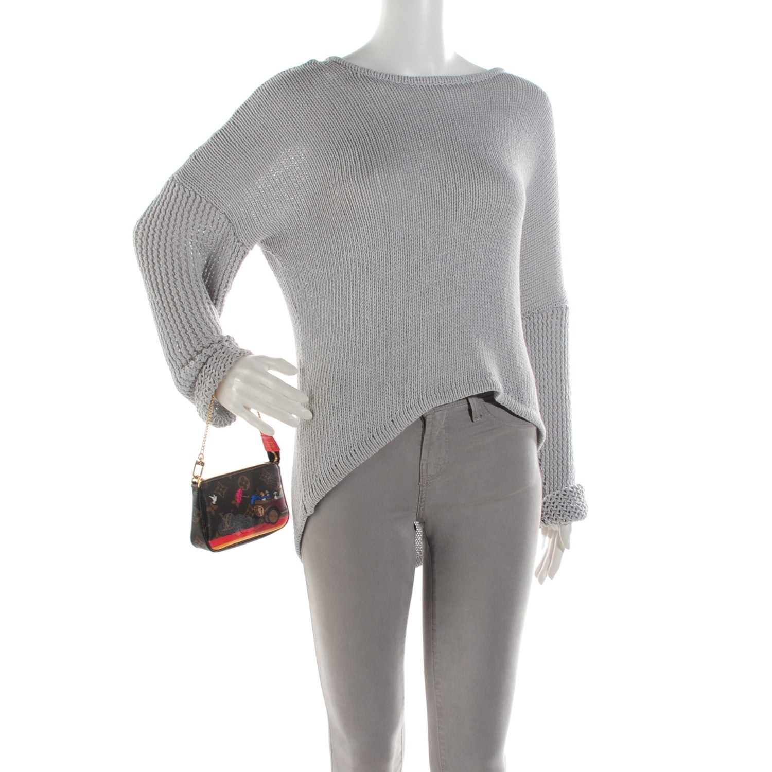 Louis Vuitton Monogram 2015 Christmas Animation Mini Pochette Accessories 2 of 7