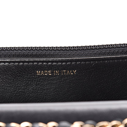 Chanel Lambskin Quilted Trendy CC Wallet On Chain WOC Black 6 of 9