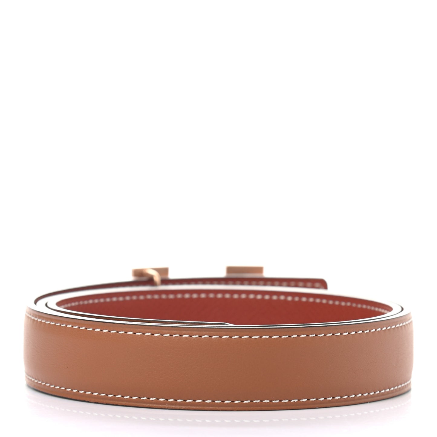 Swift Epsom 24mm H Belt 80 Gold Brique