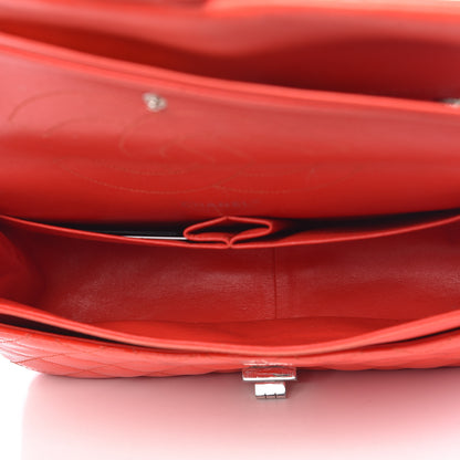 Chanel Distressed Patent Quilted 2.55 Reissue 227 Flap Red 5 of 10