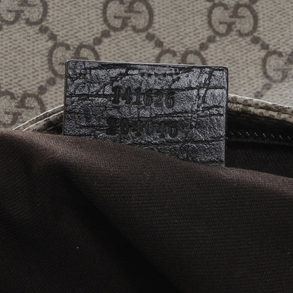 Gucci GG Plus Monogram Flat Messenger Bag Ebony 7 of 7