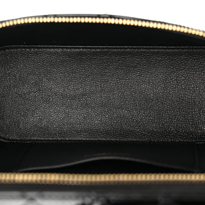 Saint Laurent Patent Quilted Gaby Vanity Bag Black 5 of 9