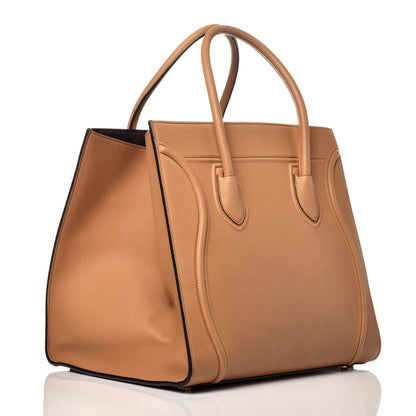 Celine Baby Grained Calfskin Medium Phantom Luggage Camel 3 of 9