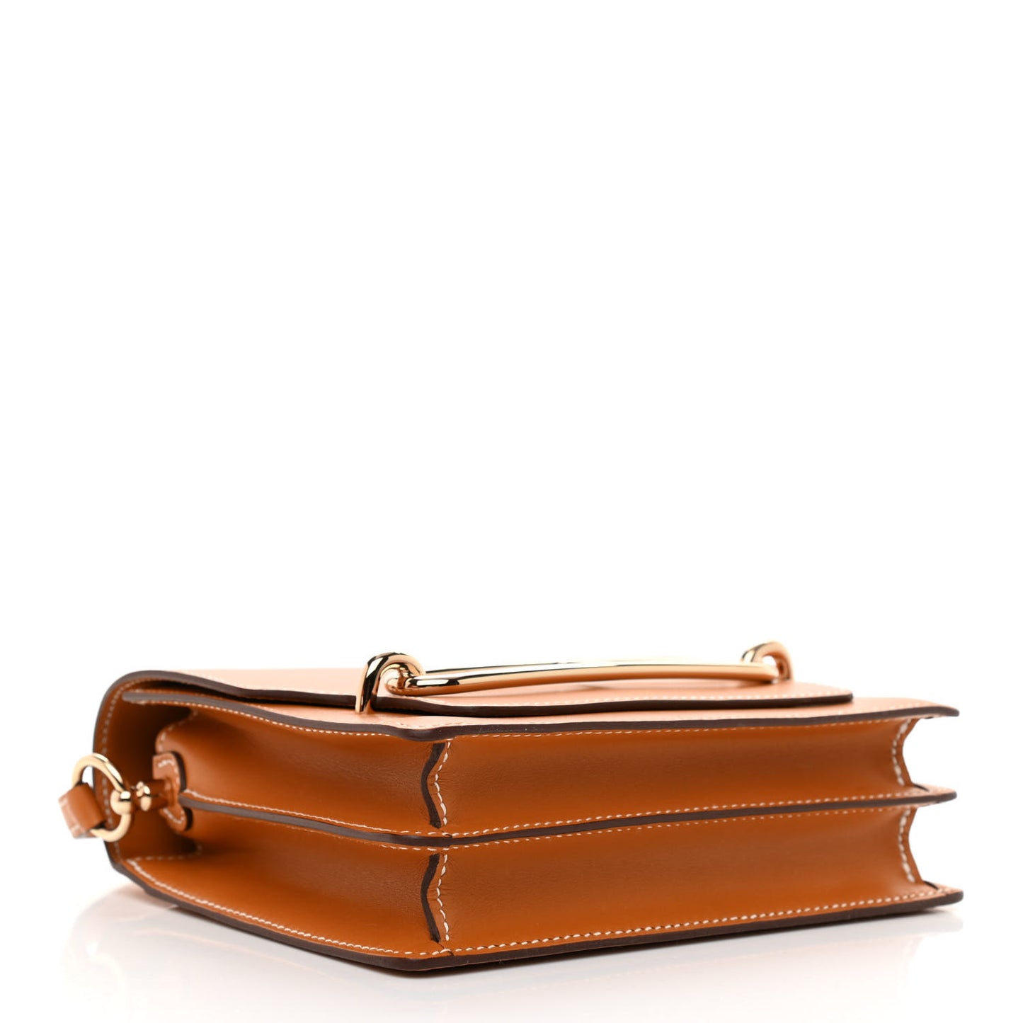 Veau Butler Mini Sac Roulis Natural Sable