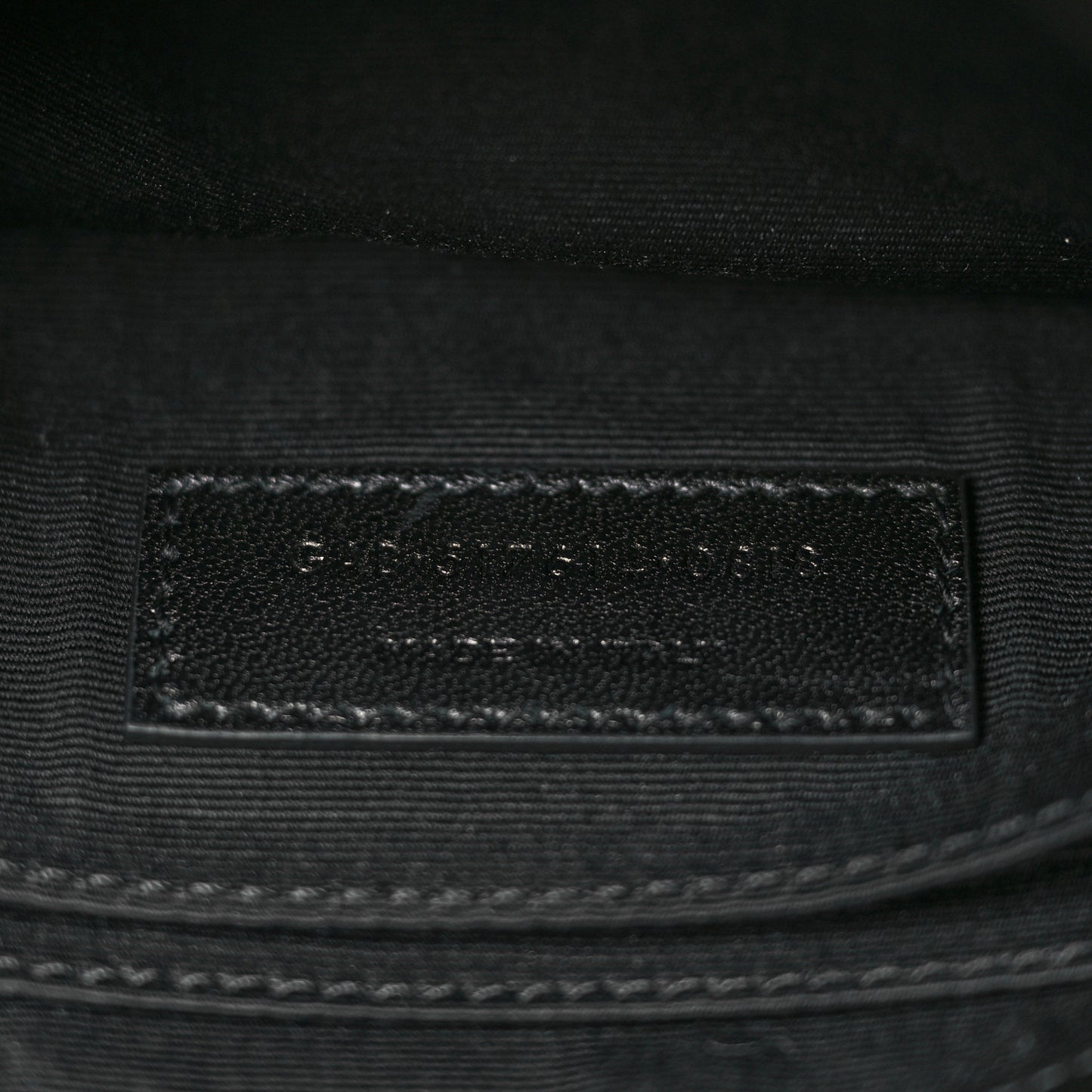 Lambskin Patchwork Monogram Jamie Chain Wallet Black