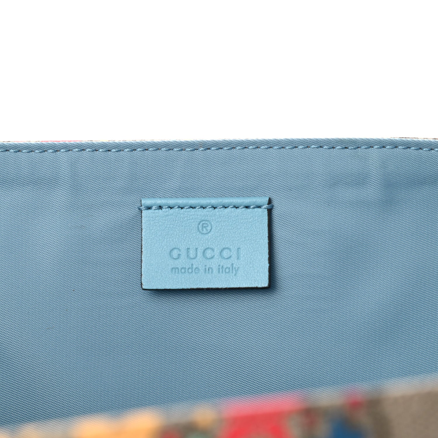 Gucci GG Supreme Monogram Star Print Diaper Bag Blue Multicolor 7 of 11