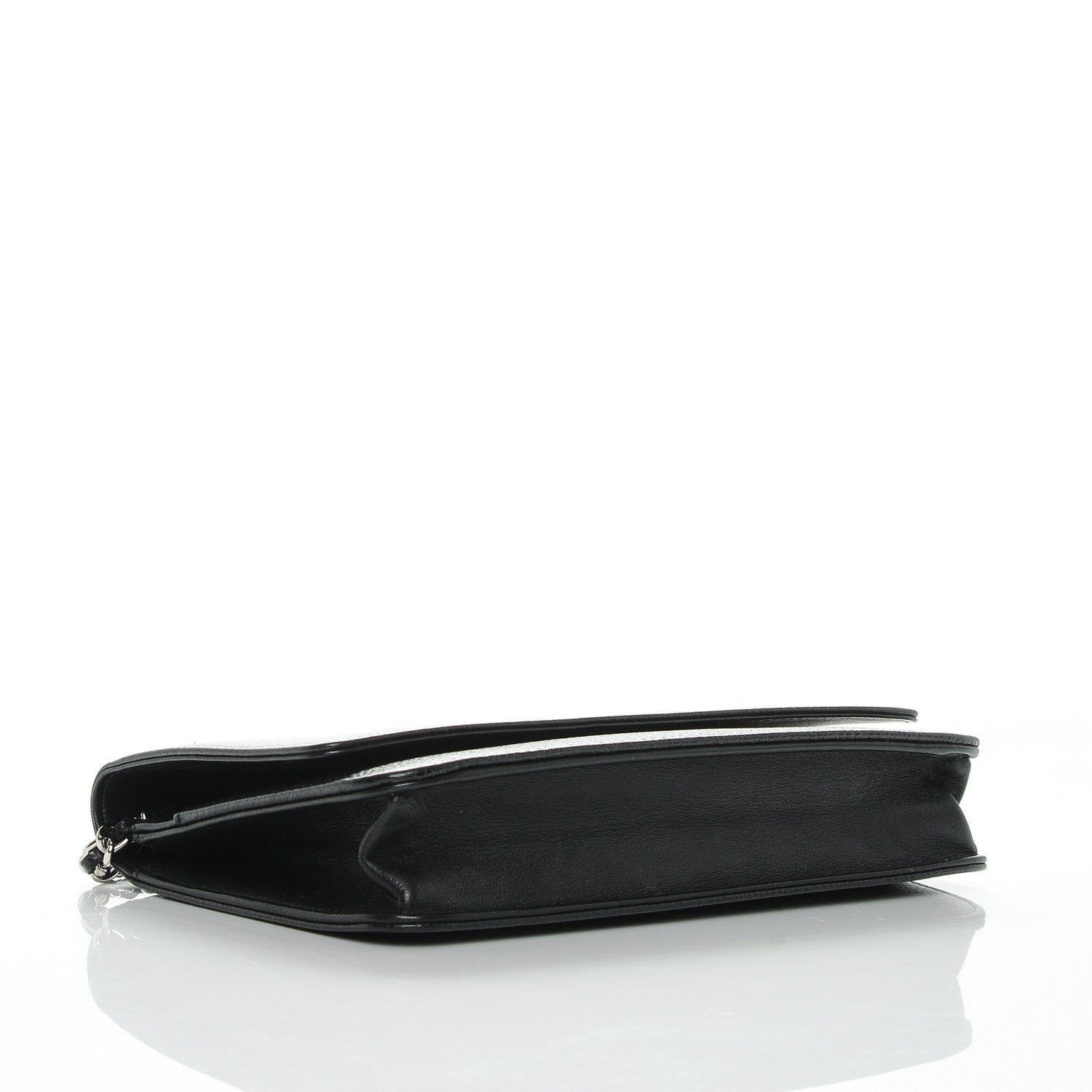 Chanel Caviar Timeless CC Wallet On Chain WOC Black 4 of 8