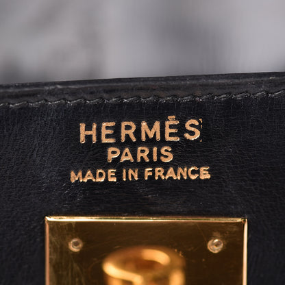 Hermes Box Kelly Sellier 35 Black 19 of 46