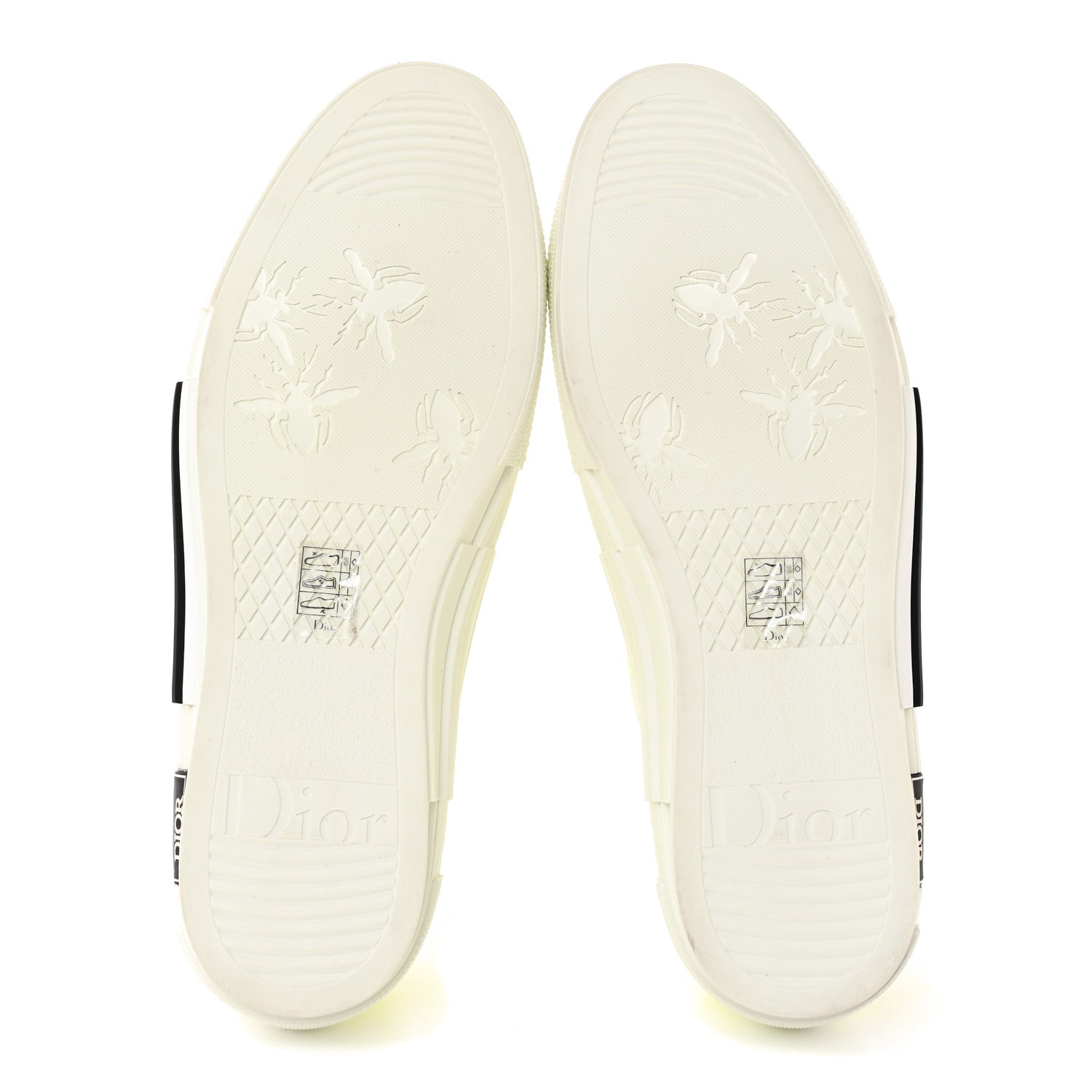 Christian Dior Technical Canvas Oblique Mens B23 Low Top Sneakers 45 Yellow 5 of 15