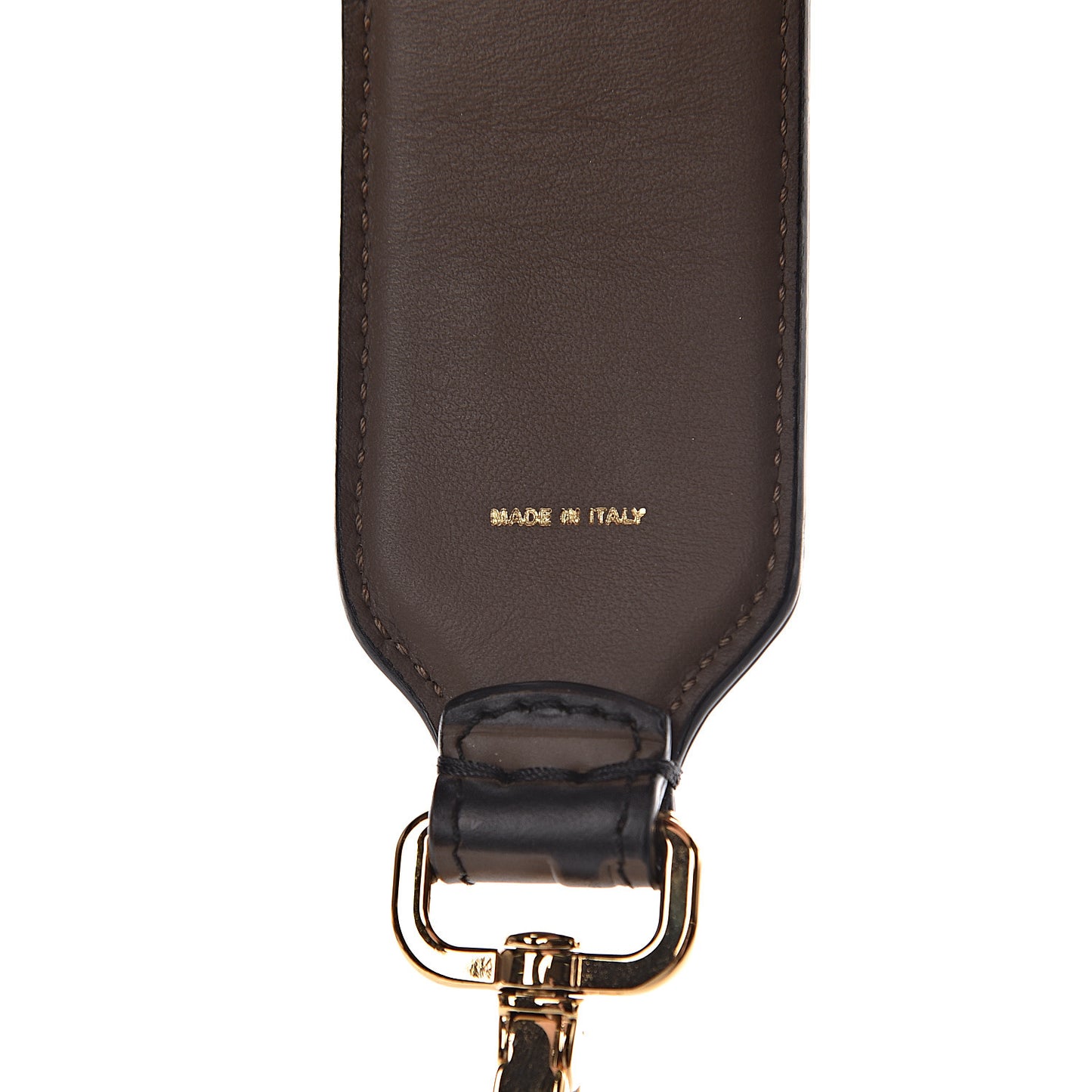 Calfskin FF 1974 Embossed Mini Strap You Maya Black