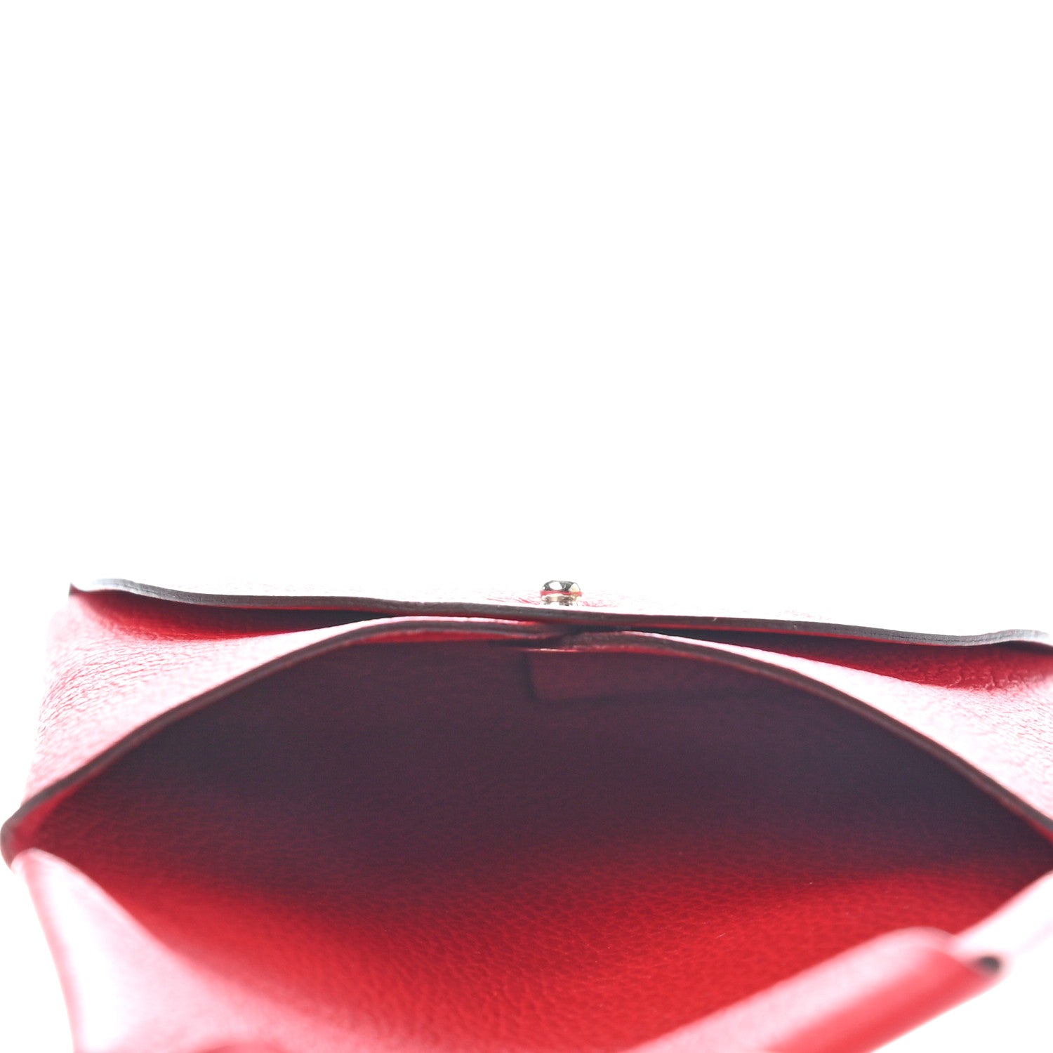 Hermes Evercolor Bastia Coin Purse Rouge De Coeur 5 of 10