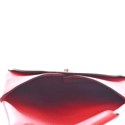 Hermes Evercolor Bastia Coin Purse Rouge De Coeur 5 of 10