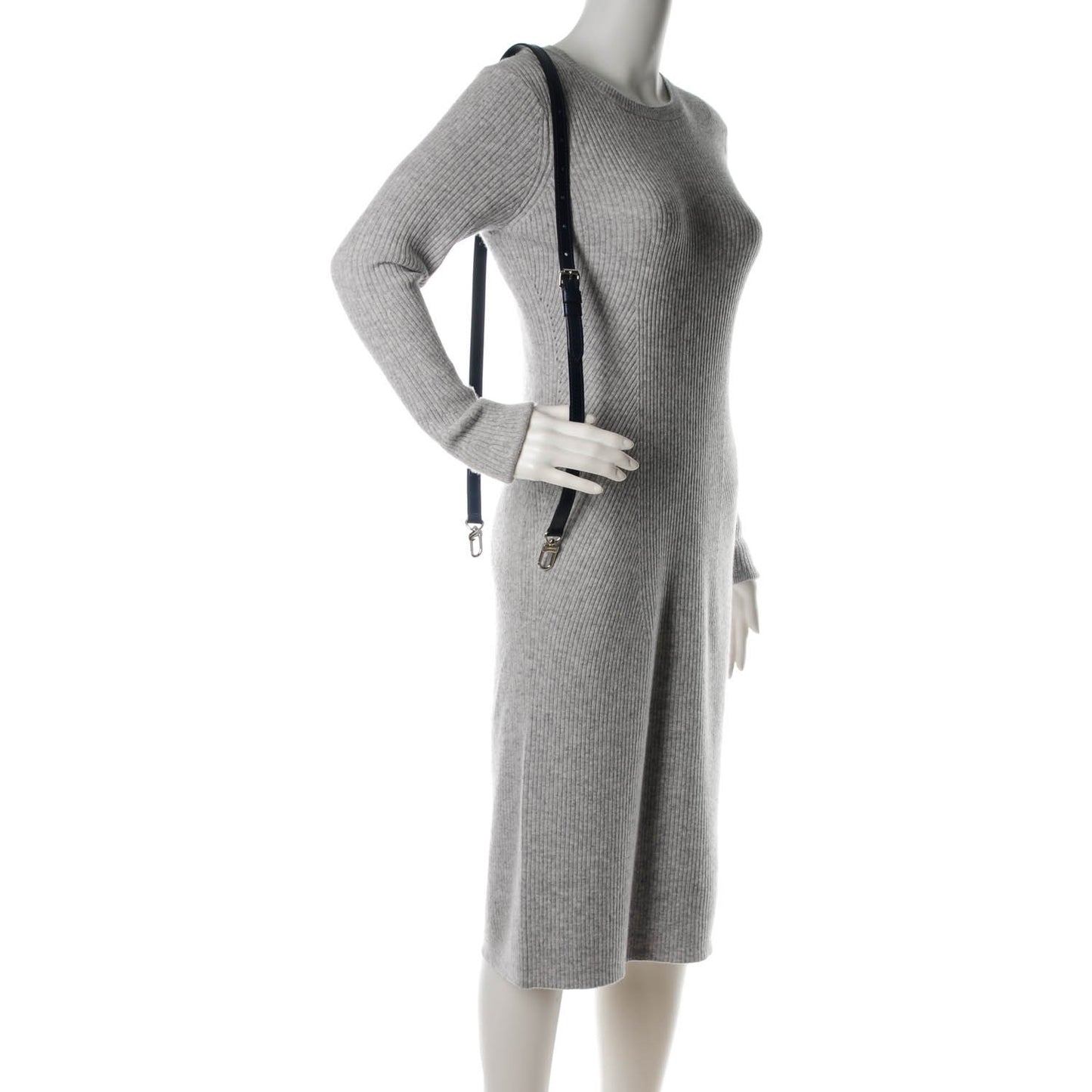 Calfskin 16mm Adjustable Shoulder Strap Indigo