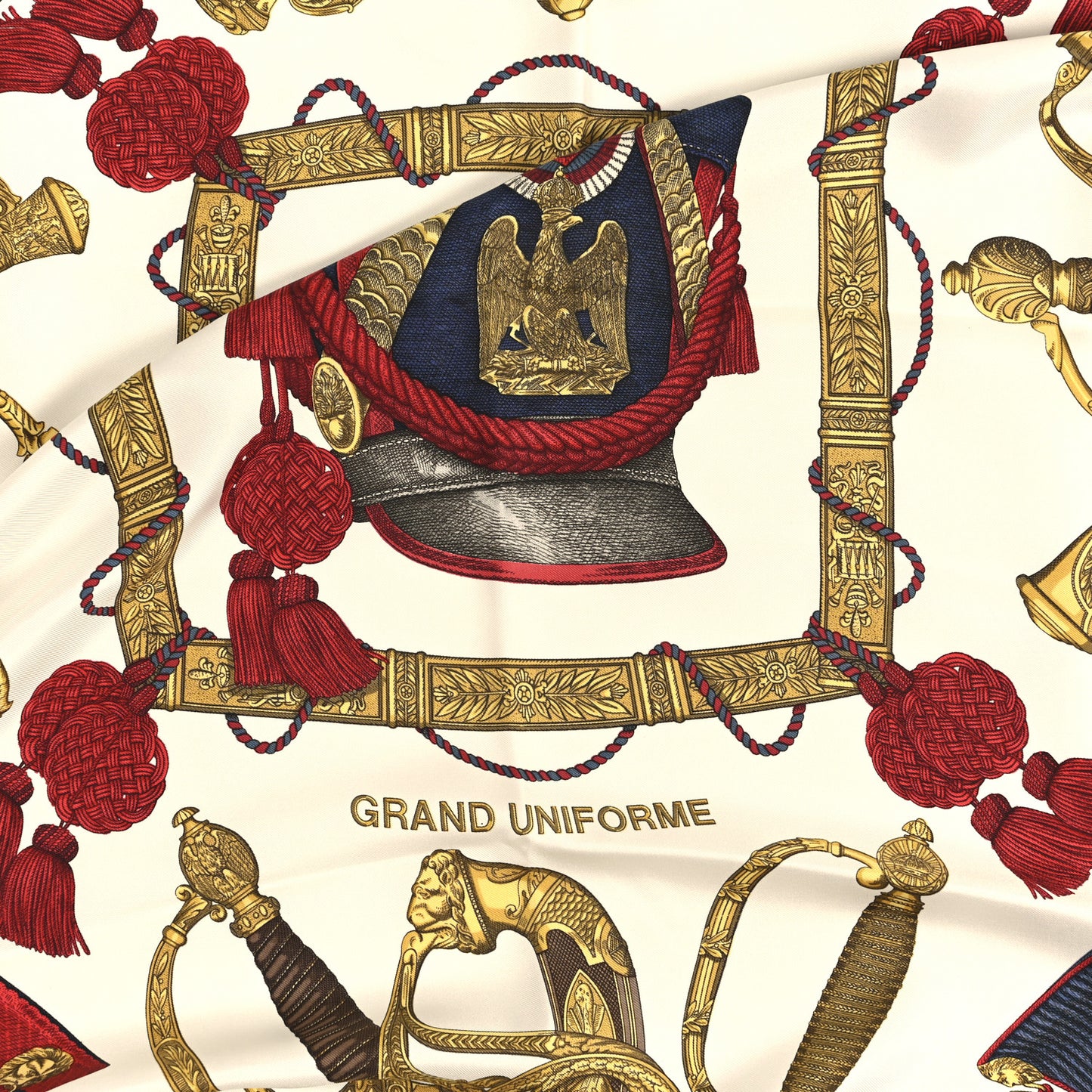 Silk Grand Uniforme Scarf 90
