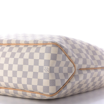 Louis Vuitton Damier Azur Delightful MM Rose Ballerine 7 of 10