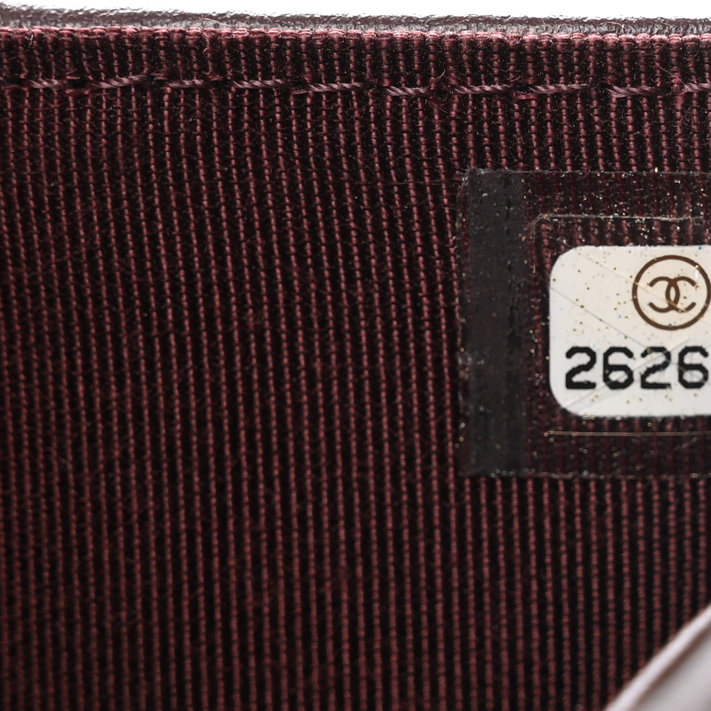 Caviar Quilted Double Flap Wallet Black