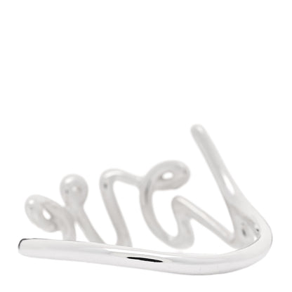 Tiffany Sterling Silver Paloma Picasso Graffiti Love Ring 53 6.25 3 of 6