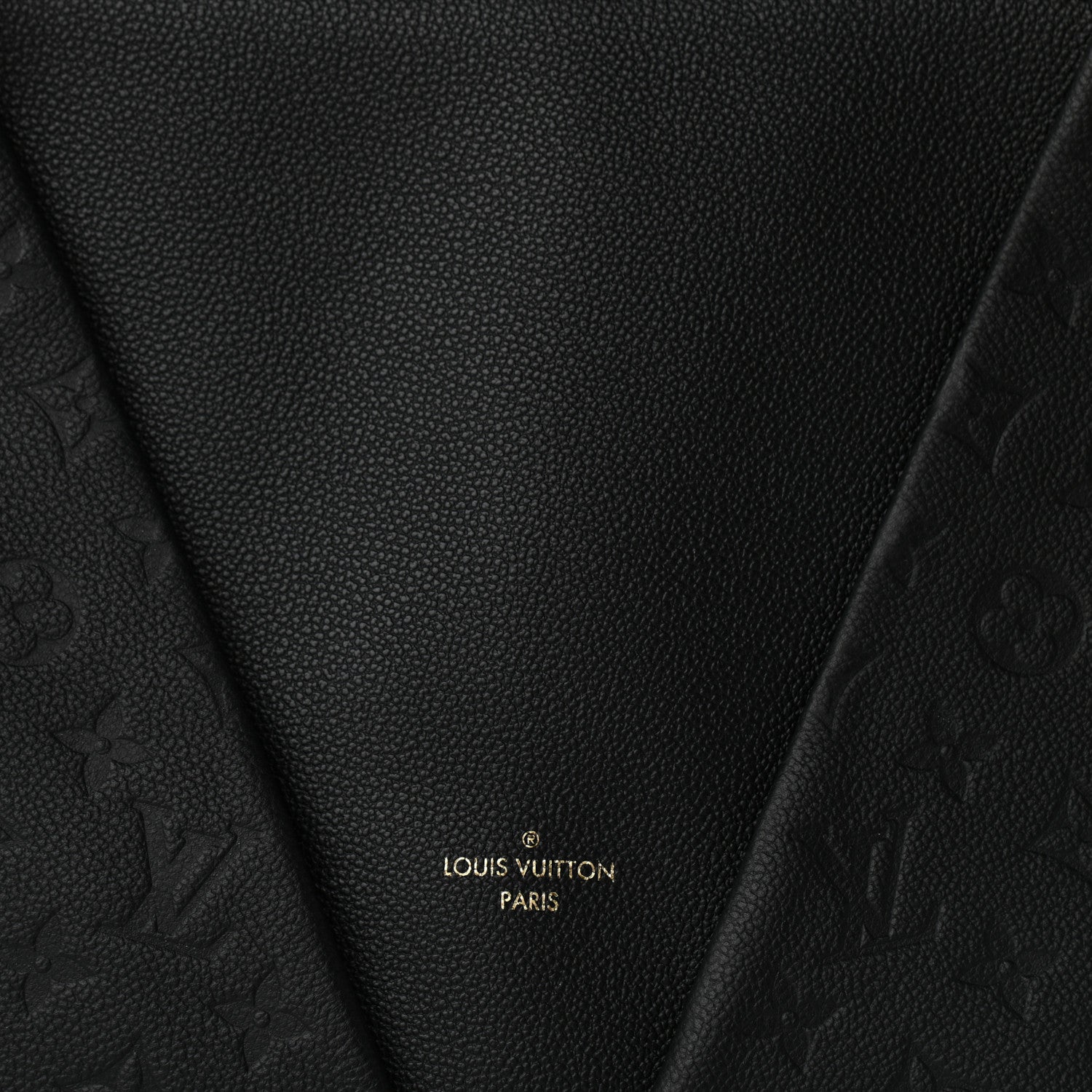 Louis Vuitton Empreinte V Tote MM Black 7 of 9