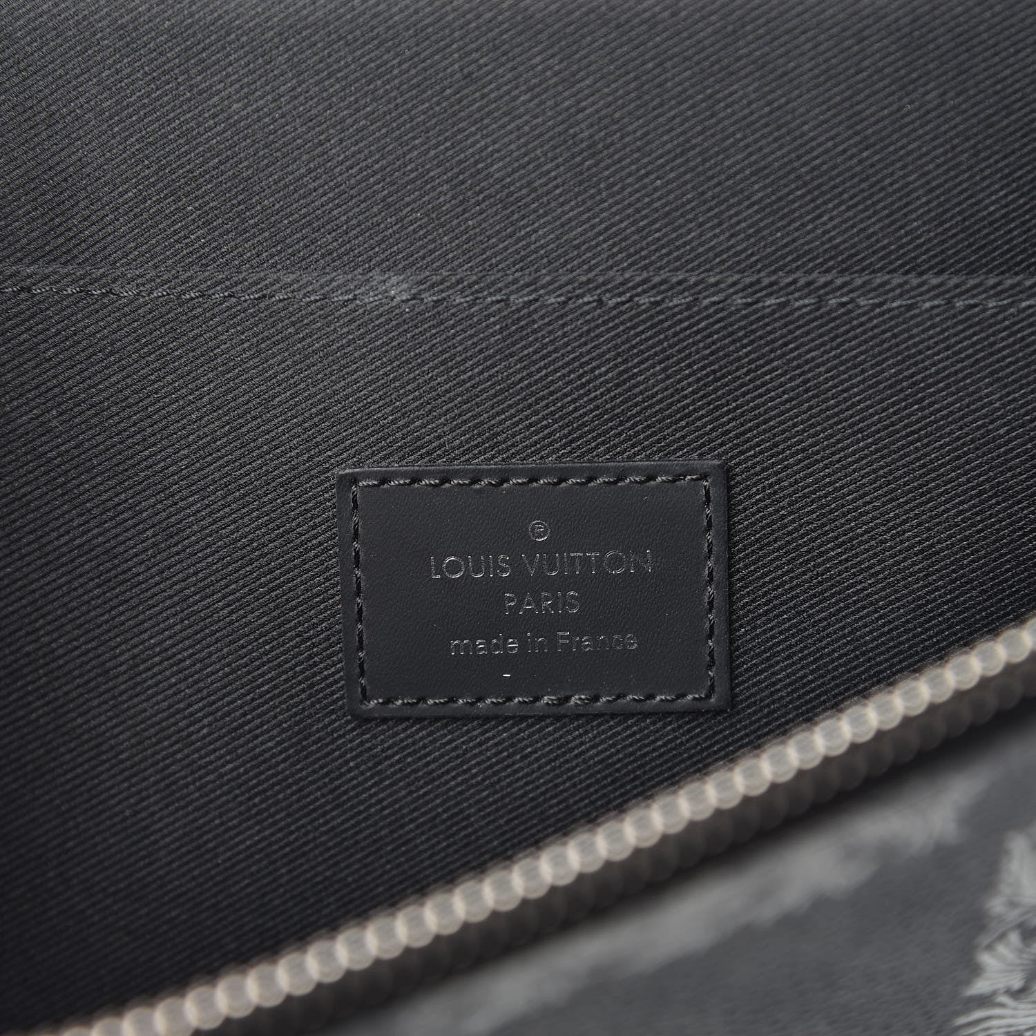 Louis Vuitton Damier Graphite Rope Pochette Joules GM White 6 of 7