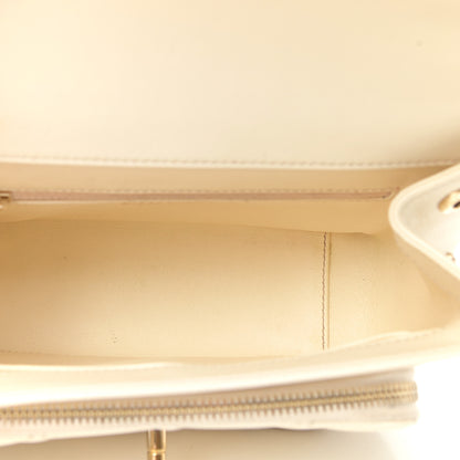 Chanel Caviar Quilted Small Business Affinity Flap White 5 of 9