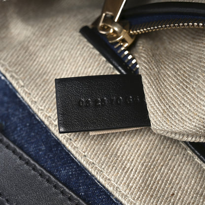 Chloe Denim Medium Penelope Shoulder Bag Blue 8 of 11